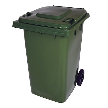 Vestil 95 Gal Poly Trash Can, Green TH-95-GRN